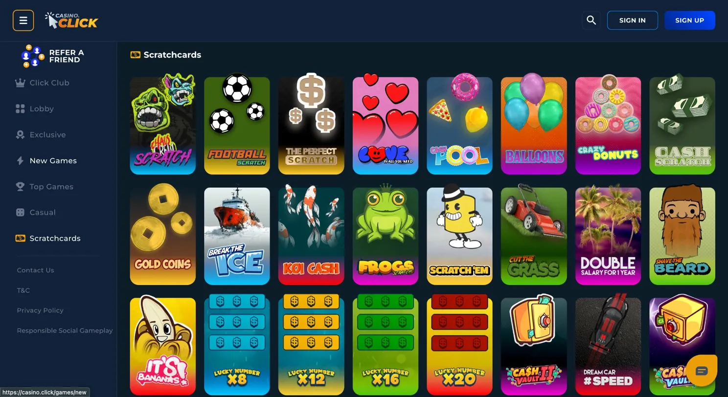 Casino Click Missouri platform overview — sweepstakes social casino legal in Missouri